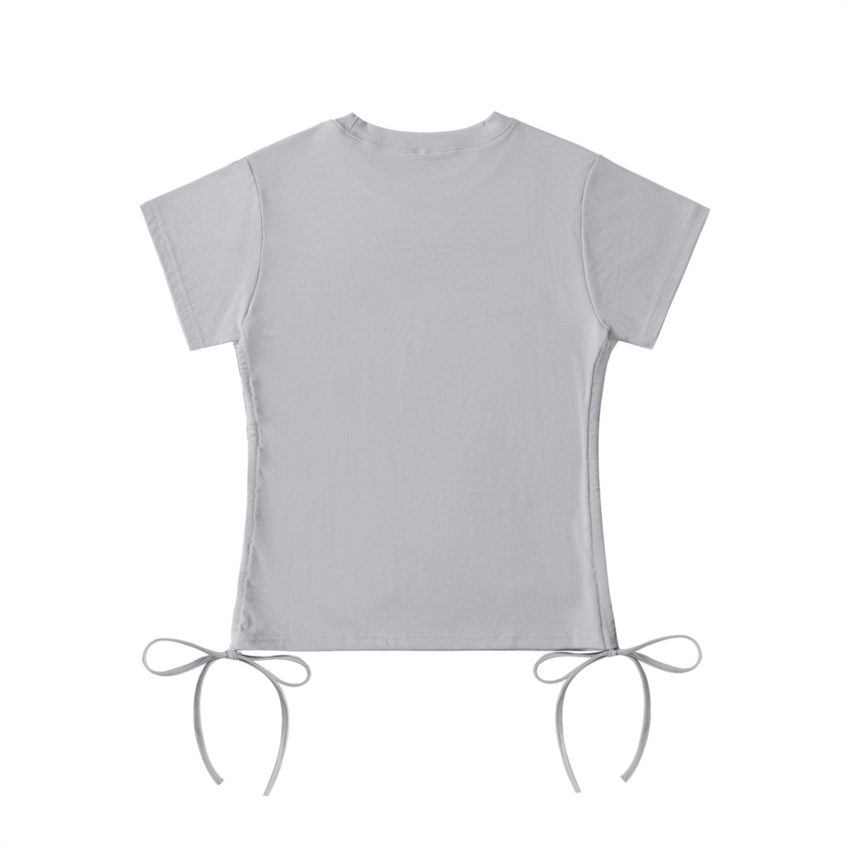 MDVSA Cinched Baby Tee | Neon BLU