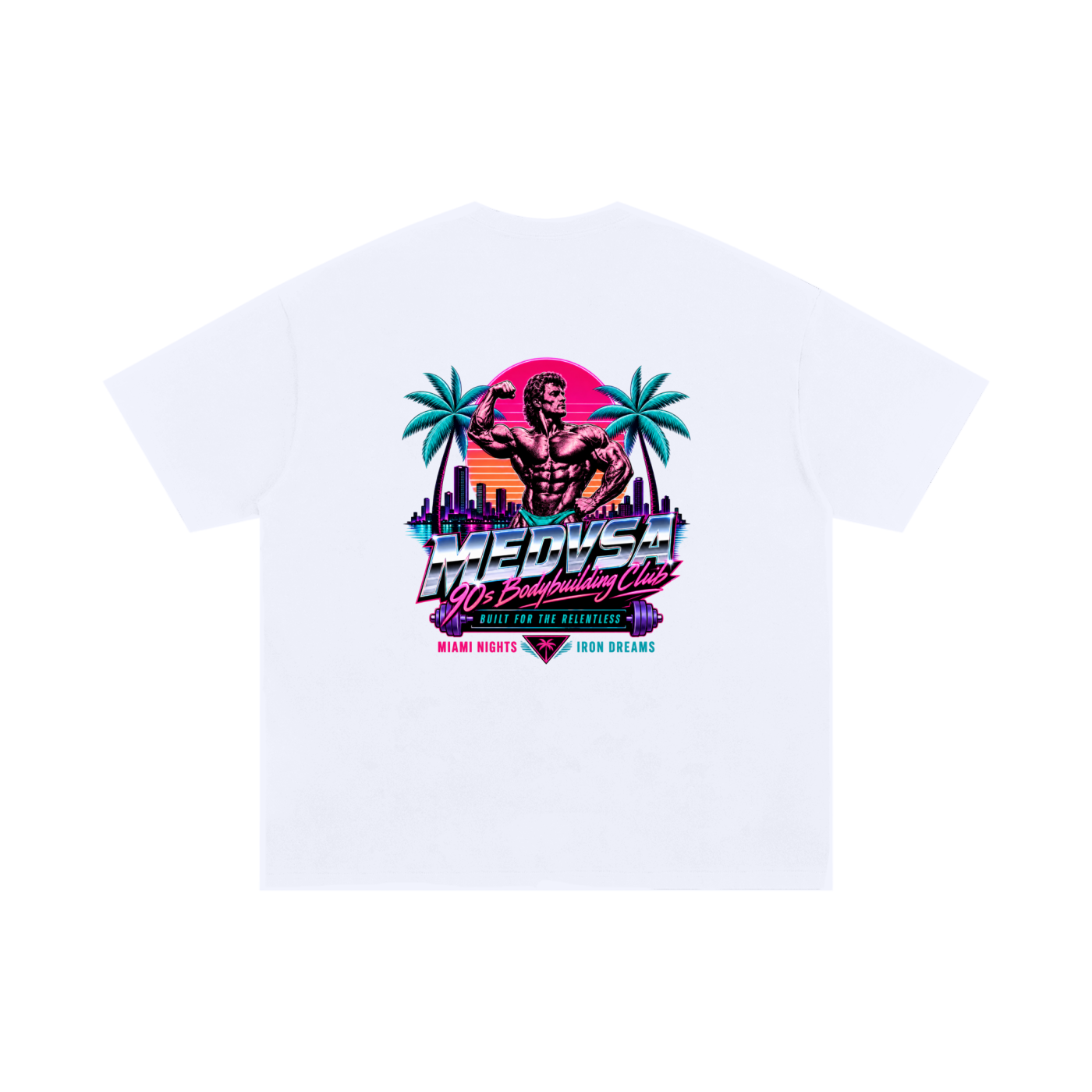 MEDVSA Iron Paradise 90s Graphic Tee — Male Edition (3xl-5xl)