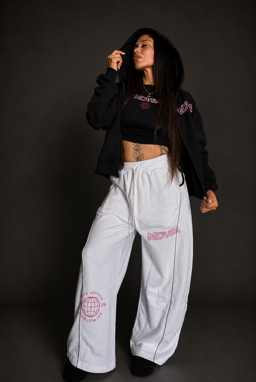 MDVSA \\ DADE DIVISION // HEAVYWEIGHT SWEATPANTS | Neon Pink