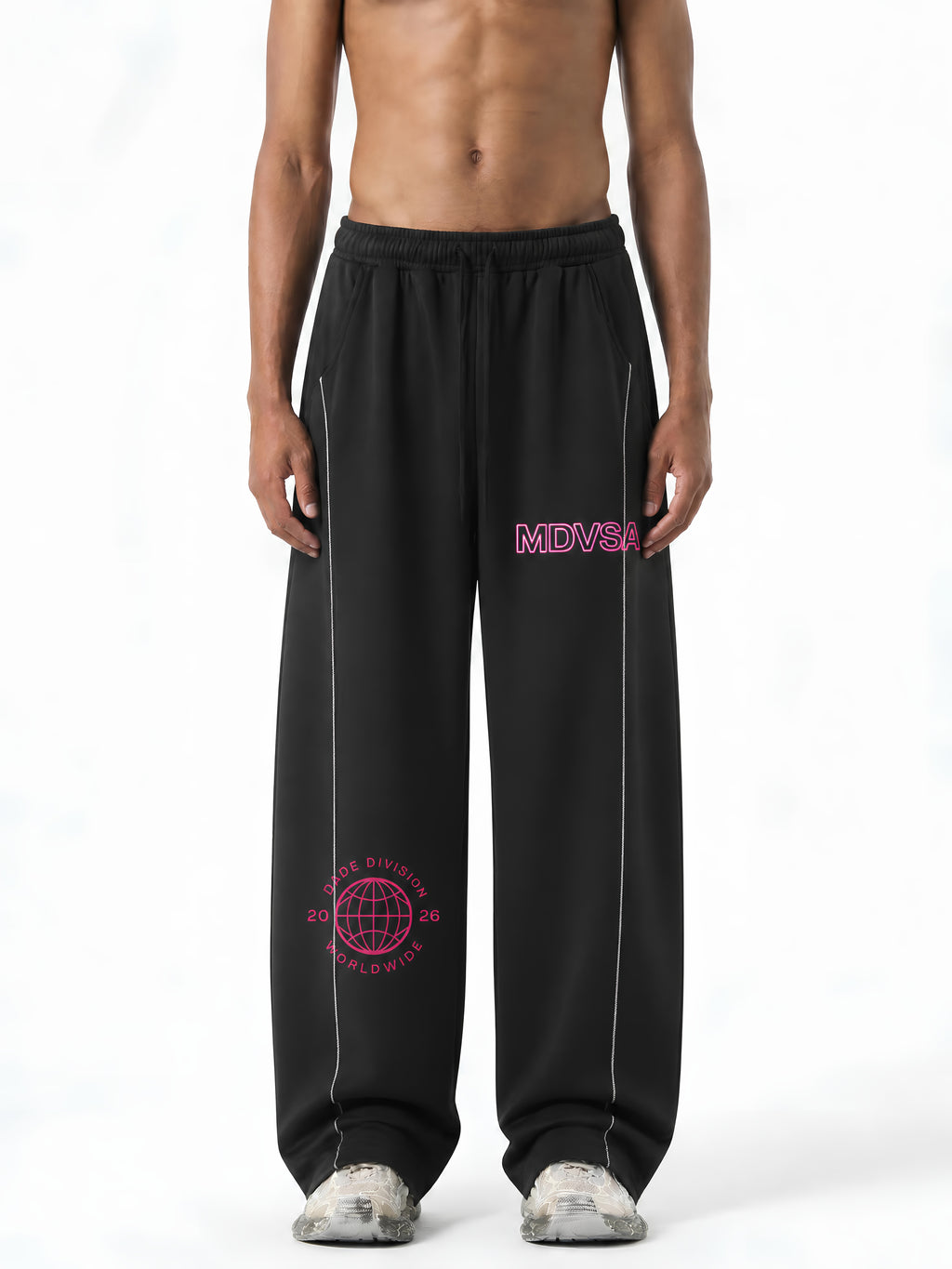 MDVSA \\ DADE DIVISION // HEAVYWEIGHT SWEATPANTS | Neon Pink