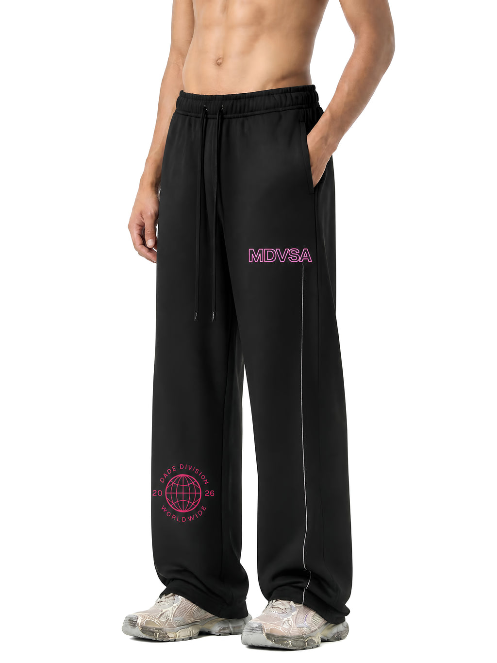 MDVSA \\ DADE DIVISION // HEAVYWEIGHT SWEATPANTS | Neon Pink